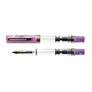 TWSBI Eco Fluorite Purple with Bronze Stylo Plume