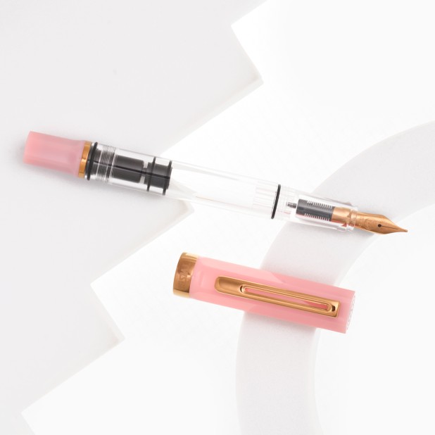TWSBI Eco Pink Lemonade with Bronze Füllfederhalter