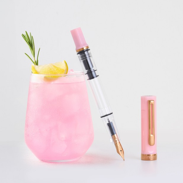 TWSBI Eco Pink Lemonade with Bronze Füllfederhalter