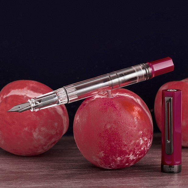 TWSBI Eco Plum with Onyx Fountain pen