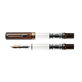 TWSBI Eco Rootbeer with Bronze Fountain pen