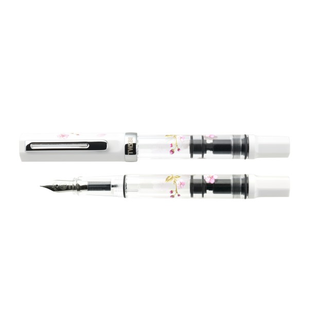 TWSBI Eco White Cherry Blossom Stylo plume