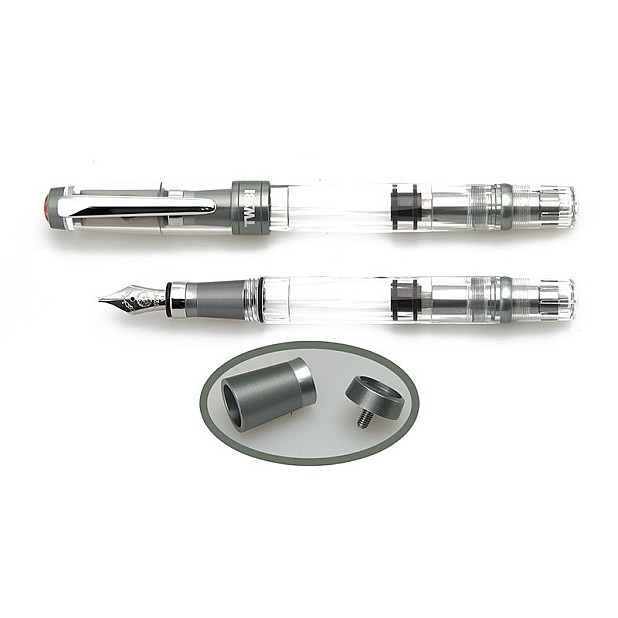 TWSBI Diamond 580 AL R Nickel Gray Fountain pen