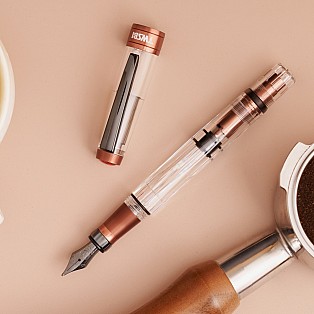 TWSBI Diamond 580 AL R Affogato with Onyx Plumo Estilográfica