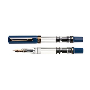 TWSBI Eco Indigo Blue with Bronze Füllfederhalter