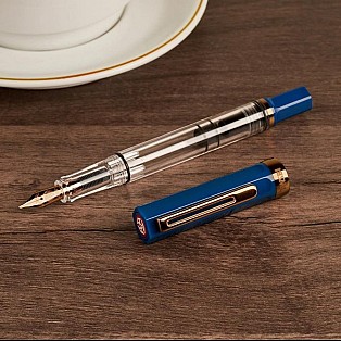 TWSBI Eco Indigo Blue with Bronze Füllfederhalter