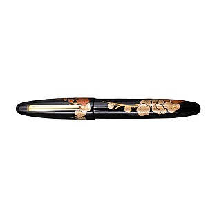 Taccia Kuro-Maki-e Urushi Shunshoubai Fountain pen