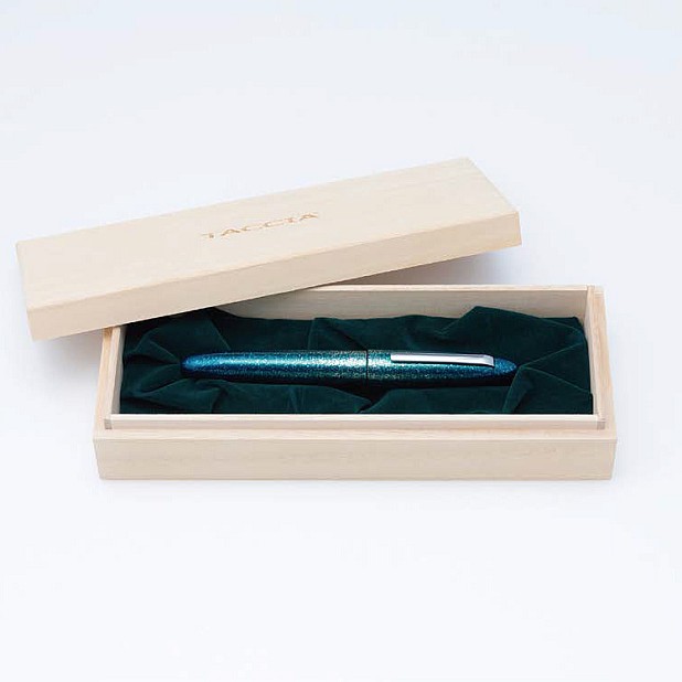 Taccia Galactic Gems Blue Galaxy Fountain pen