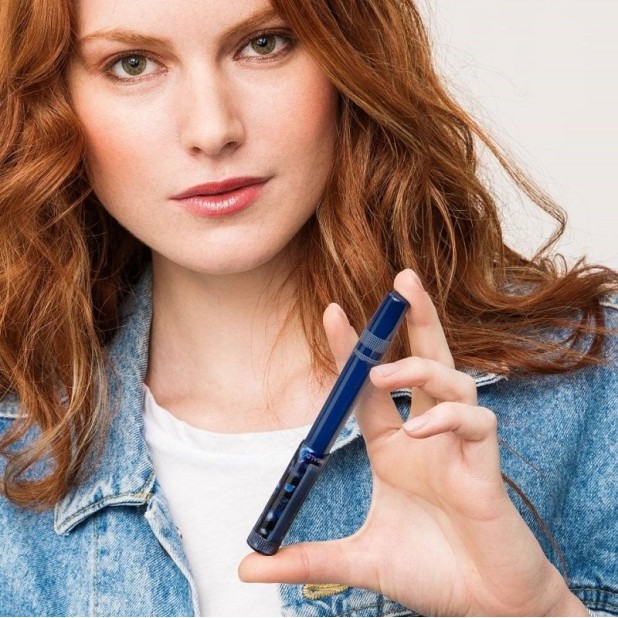 Tibaldi Perfecta Stonewash Blue  Denim Caneta de Tinta Permanente