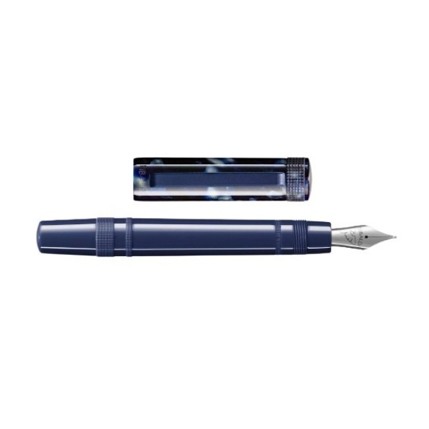 Tibaldi Perfecta Stonewash Blue  Denim Caneta de Tinta Permanente