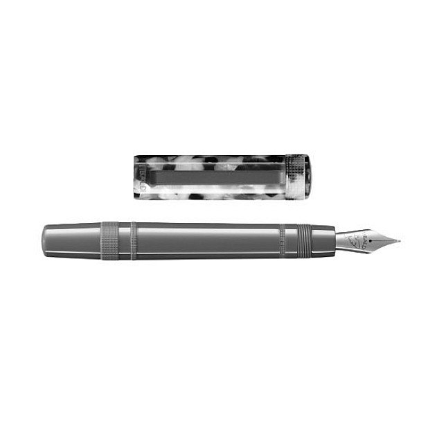 Tibaldi Perfecta Stonewash Grey Denim Stylo Plume