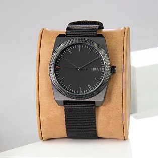 Tibaldi Men's Black  39mm Quartz Watch