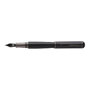 Tom Hessin Charles 1870 Gherkin Collection All Black Fountain pen