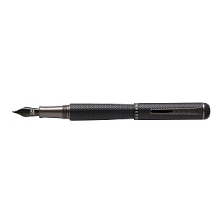 Tom Hessin Charles 1870 Gherkin Collection All Black Fountain pen