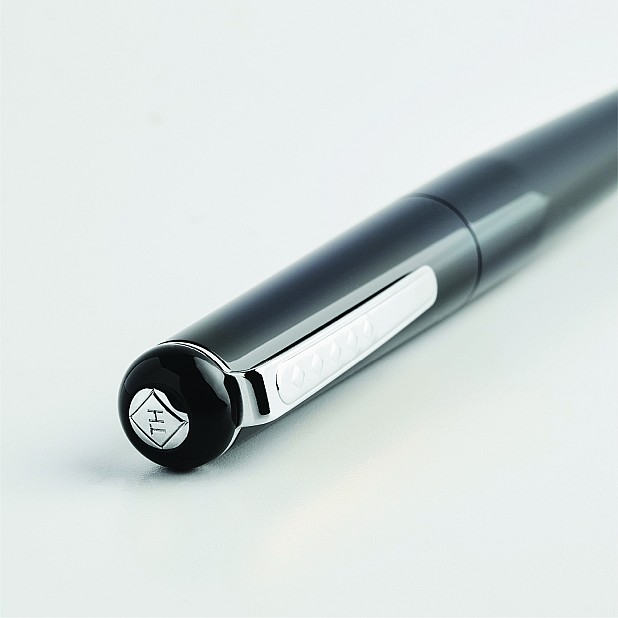 Tom Hessin Charles Collection Birmingham Noir Fountain pen