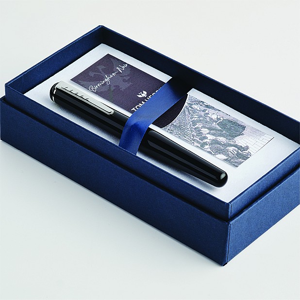 Tom Hessin Charles Collection Birmingham Noir Fountain pen