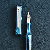 Tom Hessin Charles Collection Thames Blue Stylo Plume