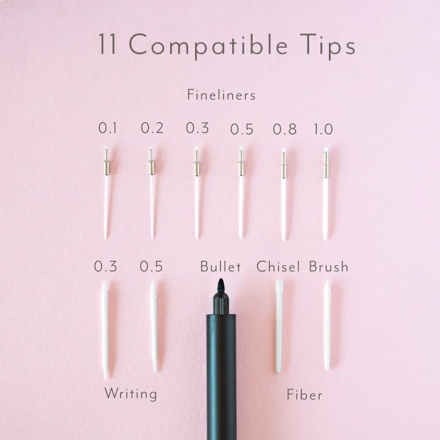 Tom's Studio Lumos Pro Lilac Single-Tip Fineliner