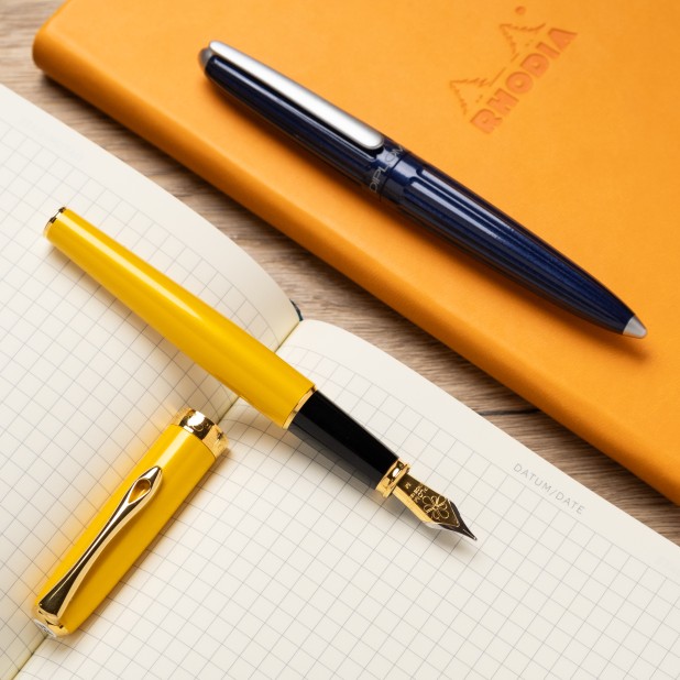 Diplomat Aero Midnight Blue Vulpen