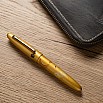 Taccia Kin-ji Maki-e Urushi Gyoku-in Biwa Fountain pen