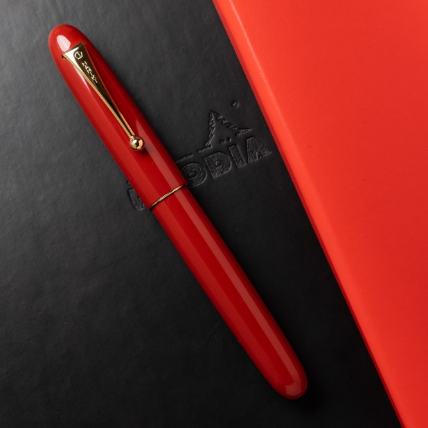 Namiki Yukari Royale Vermilion  Fountain pen