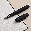 Ulpia 117 Ebonite B.C. Black ST Plumo Estilográfica