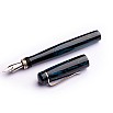 Ulpia 117 Ebonite Marine Blue ST Caneta de Tinta Permanente