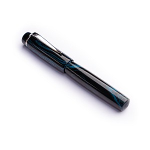 Ulpia 117 Ebonite Marine Blue ST Caneta de Tinta Permanente