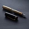 Ulpia 117 Ebonite Black and Brass Mira GT Füllfederhalter