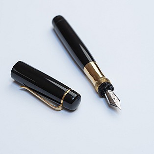 Ulpia 117 Ebonite Special 2023 Black GT Caneta de Tinta Permanente
