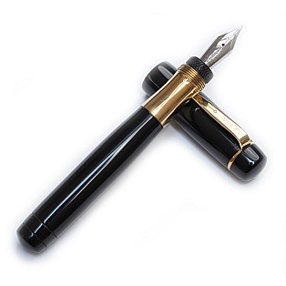 Ulpia 117 Ebonite Special 2023 Black GT Caneta de Tinta Permanente