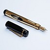 Ulpia Parix Ebonite Black and Brass Mira GT Vulpen
