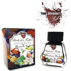 Van Dieman's Birds Of A Feather - Mandarin Duck Wing 30ml Butelka z atramentem