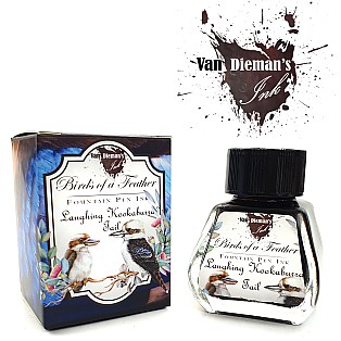 Van Dieman's Birds Of A Feather - Laughing Kookaburra Tail 30ml Ink Bottle
