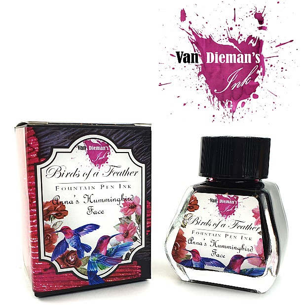 Van Dieman's Birds Of A Feather - Anna's Hummingbird Face 30ml Bläck flaska