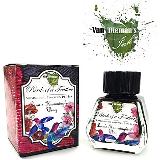 Van Dieman's Birds Of A Feather - Anna's Hummingbird Wing 30ml Bouteille d'encre