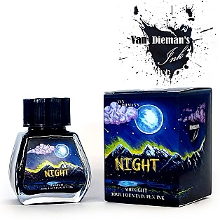 Van Dieman's Night - Midnight 30ml Ink Bottle