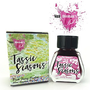 Van Dieman's Tassie Seasons - Pink Fairy Orchid 30ml Ink Bottle