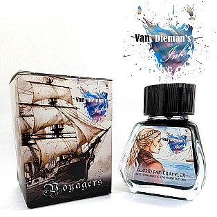Van Dieman's Voyagers - Gudrid Far Traveler Shimmering 30ml Ink Bottle