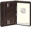 Van der Spek Luigi Raphael 388 A4 Writing Case (Brown/Black)