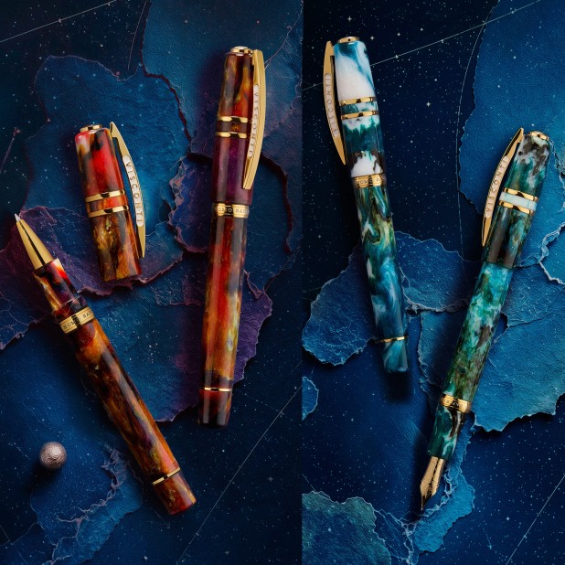 Visconti Homo Sapiens Nebula Eagle LE Fountain pen