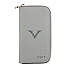 Visconti VSCT 3 Pen Leather Pen Case Grey