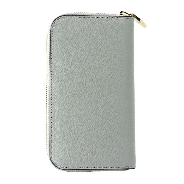 Visconti VSCT 3 Pen Leather Pen Case Grey
