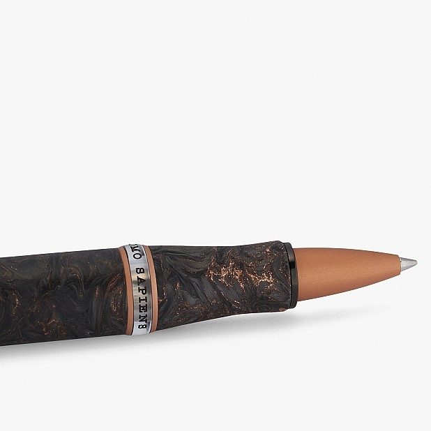 Stylo roller Visconti Homo Sapiens Carbon Rose édition limitée