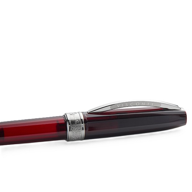 Visconti Michelangelo Translucent Red Vulpen