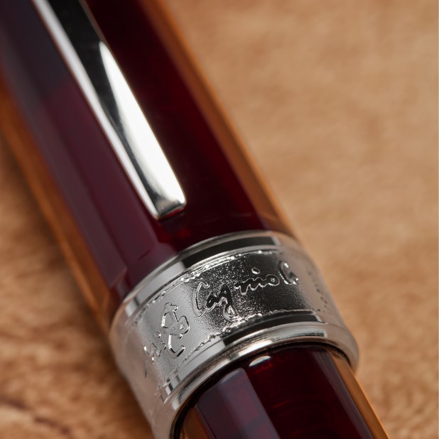 Visconti Michelangelo Translucent Red Tintenroller