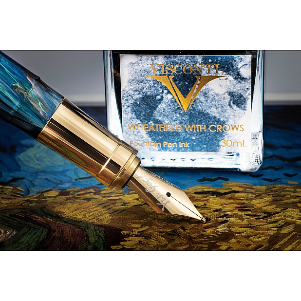 Visconti Van Gogh ''Korenveld met Kraaien'' Vulpen Set
