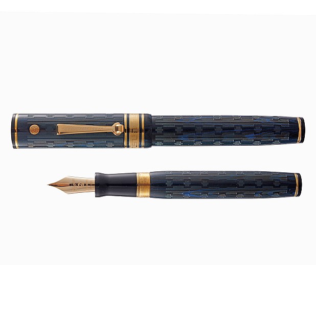 Wahl Eversharp Decoband Ebonite Blue GT Pluma estilográfica