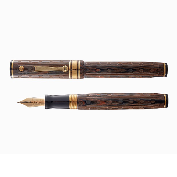 Wahl Eversharp Decoband Ebonite Red GT Reservoarpenna