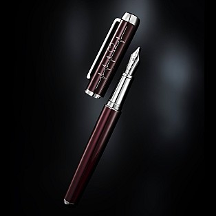 Waldmann Heartbeat Blood Red Fountain pen